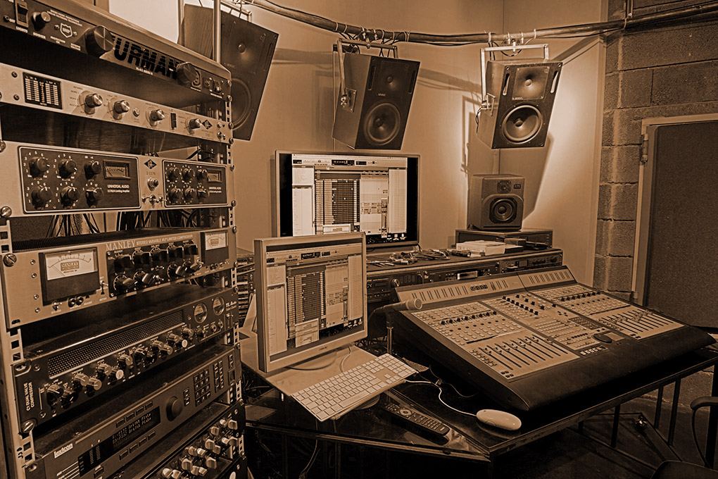 Amann Studios - control room